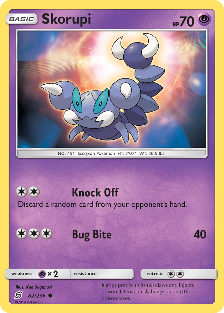 Skorupi (82/236) [Sun & Moon: Unified Minds] - The Mythic Store | 24h Order Processing