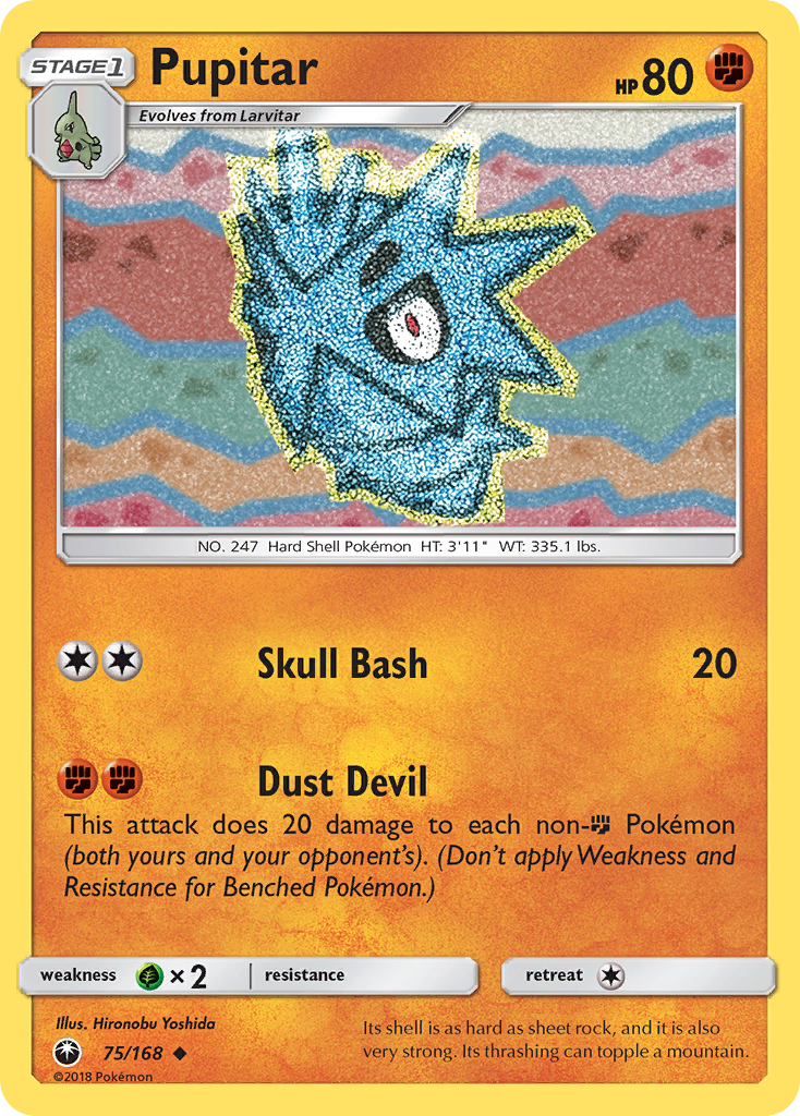 Pupitar (75/168) [Sun & Moon: Celestial Storm] - The Mythic Store | 24h Order Processing