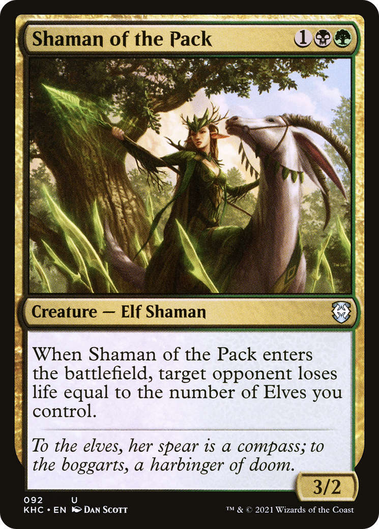 Shaman of the Pack [Kaldheim Commander] - The Mythic Store | 24h Order Processing