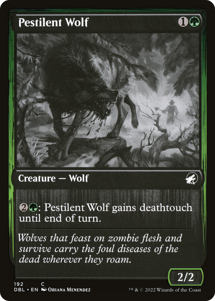 Pestilent Wolf [Innistrad: Double Feature] - The Mythic Store | 24h Order Processing