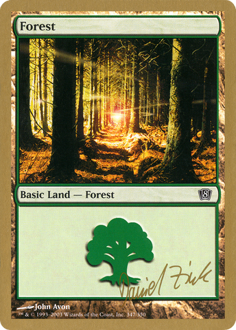 Forest (dz347) (Daniel Zink) [World Championship Decks 2003] - The Mythic Store | 24h Order Processing