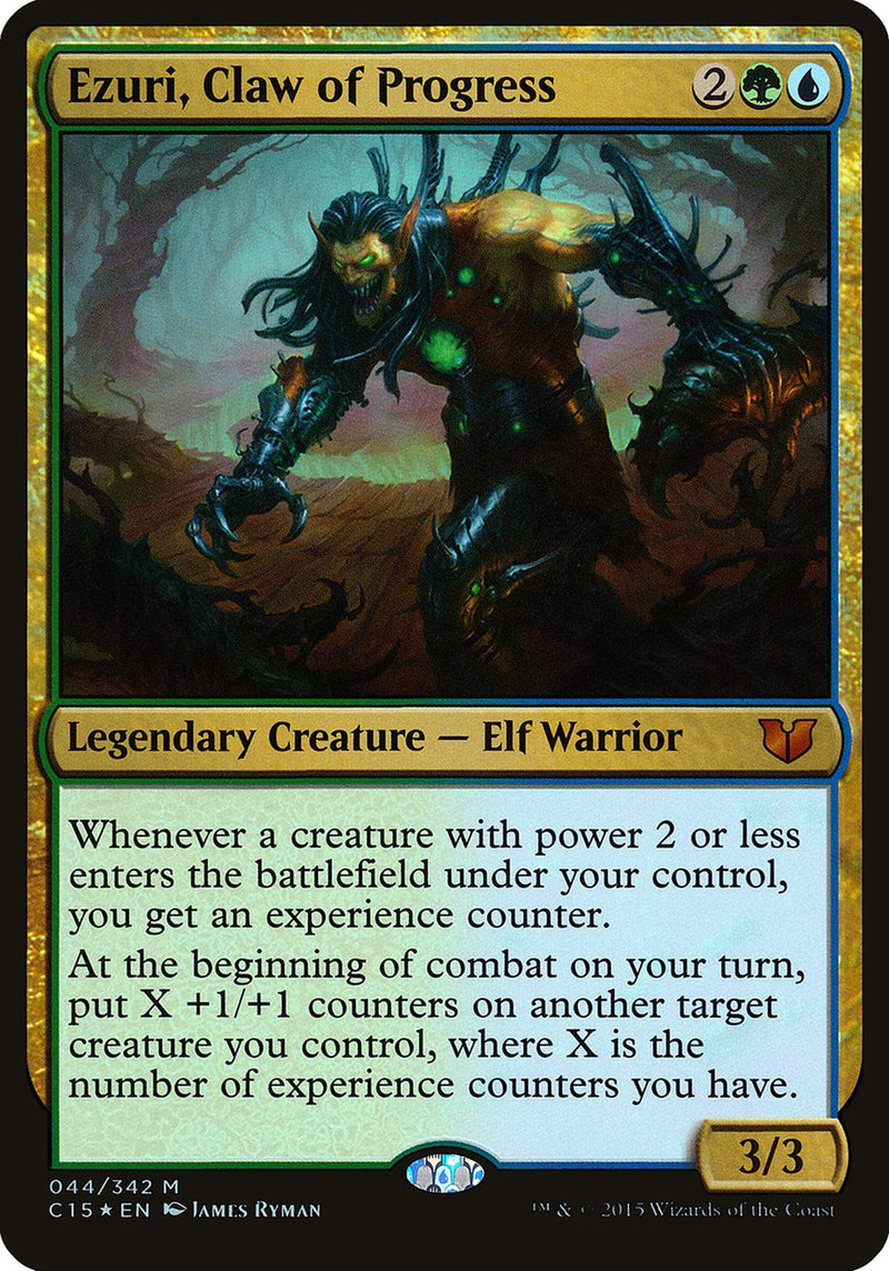 Ezuri, Claw of Progress (Oversized) [Commander 2015 Oversized] - The Mythic Store | 24h Order Processing