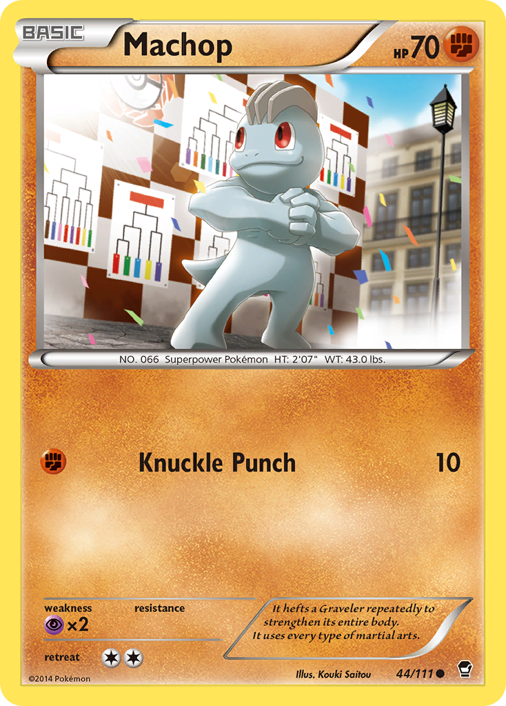 Machop (44/111) [XY: Furious Fists] - The Mythic Store | 24h Order Processing