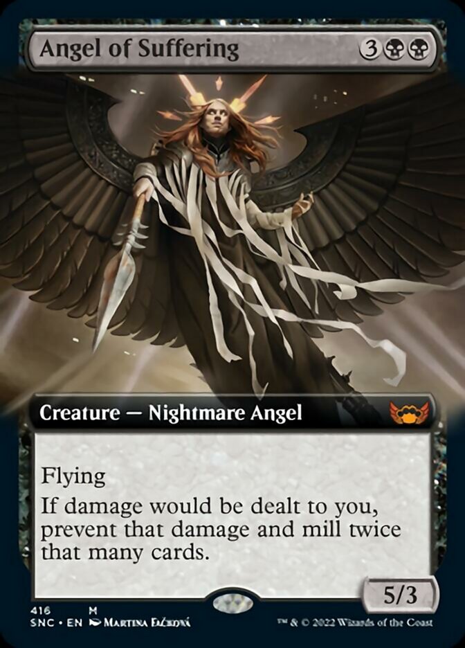 Angel of Suffering (Extended Art) [Streets of New Capenna] - The Mythic Store | 24h Order Processing