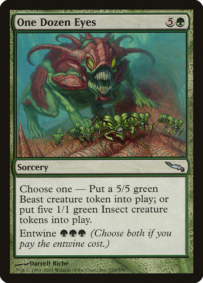 One Dozen Eyes [Mirrodin] - The Mythic Store | 24h Order Processing