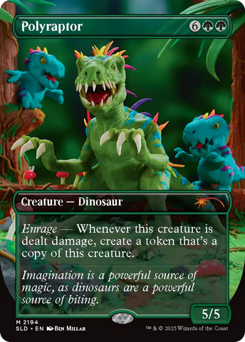 Polyraptor (Rainbow Foil) [Secret Lair Drop Series] - The Mythic Store | 24h Order Processing