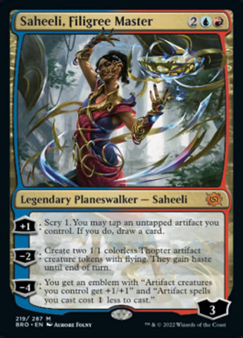Saheeli, Filigree Master [The Brothers' War] - The Mythic Store | 24h Order Processing
