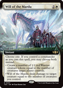 Will of the Mardu (Extended Art) [Tarkir: Dragonstorm Commander] - The Mythic Store | 24h Order Processing