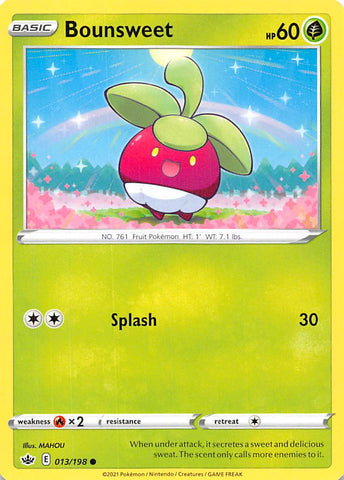 Bounsweet (013/198) [Sword & Shield: Chilling Reign] - The Mythic Store | 24h Order Processing