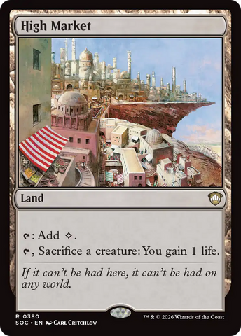 High Market [Secrets of Strixhaven Commander] - The Mythic Store | 24h Order Processing