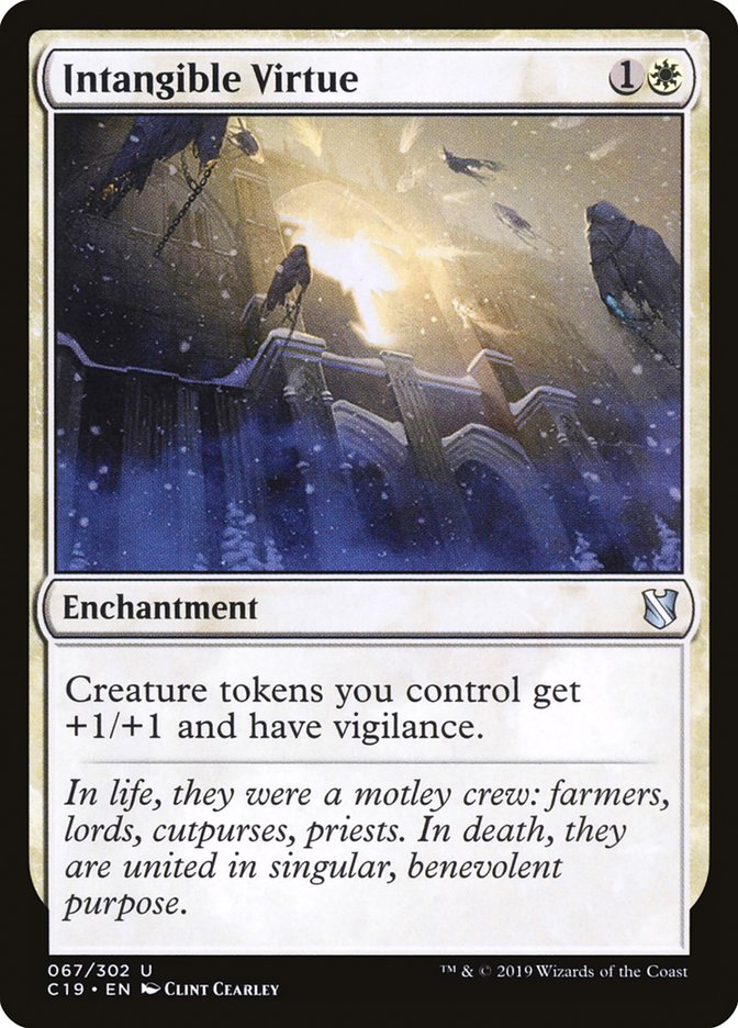 Intangible Virtue [Commander 2019] - The Mythic Store | 24h Order Processing