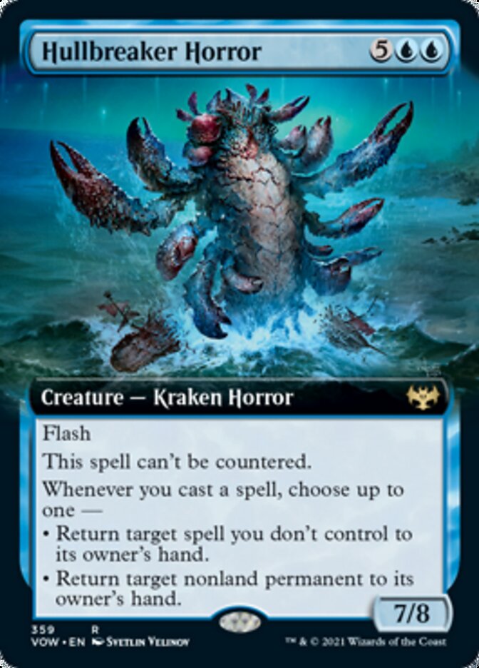 Hullbreaker Horror (Extended Art) [Innistrad: Crimson Vow] - The Mythic Store | 24h Order Processing