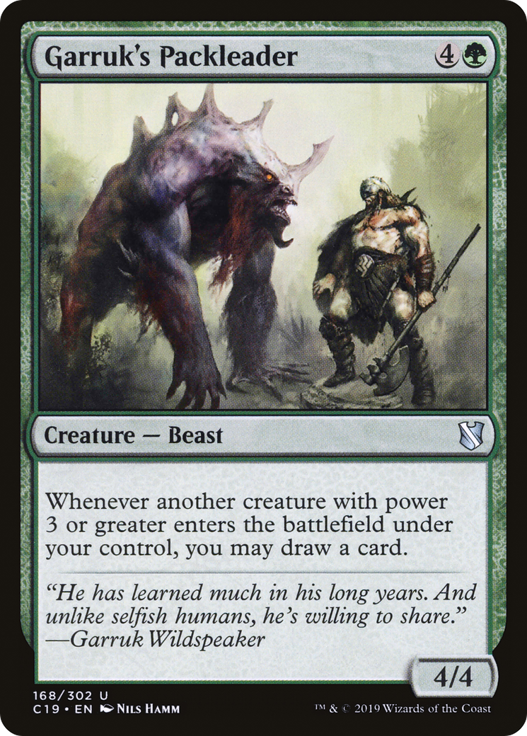 Garruk's Packleader [Commander 2019] - The Mythic Store | 24h Order Processing