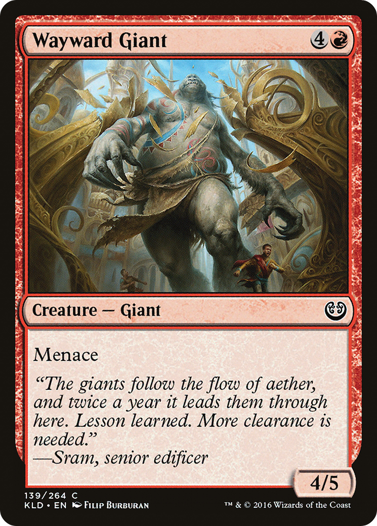 Wayward Giant [Kaladesh] - The Mythic Store | 24h Order Processing