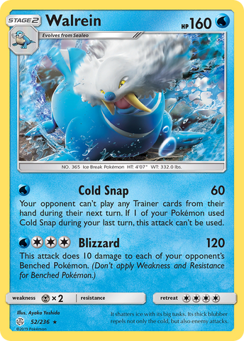 Walrein (52/236) [Sun & Moon: Cosmic Eclipse] - The Mythic Store | 24h Order Processing