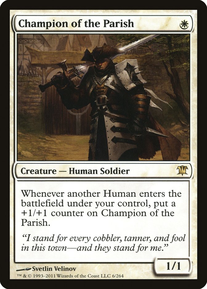 Champion of the Parish [Innistrad] - The Mythic Store | 24h Order Processing
