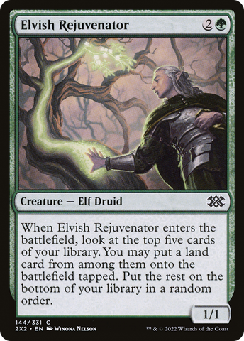 Elvish Rejuvenator [Double Masters 2022] - The Mythic Store | 24h Order Processing