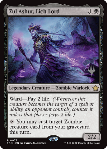 Zul Ashur, Lich Lord [Lorwyn Eclipsed Promos] - The Mythic Store | 24h Order Processing