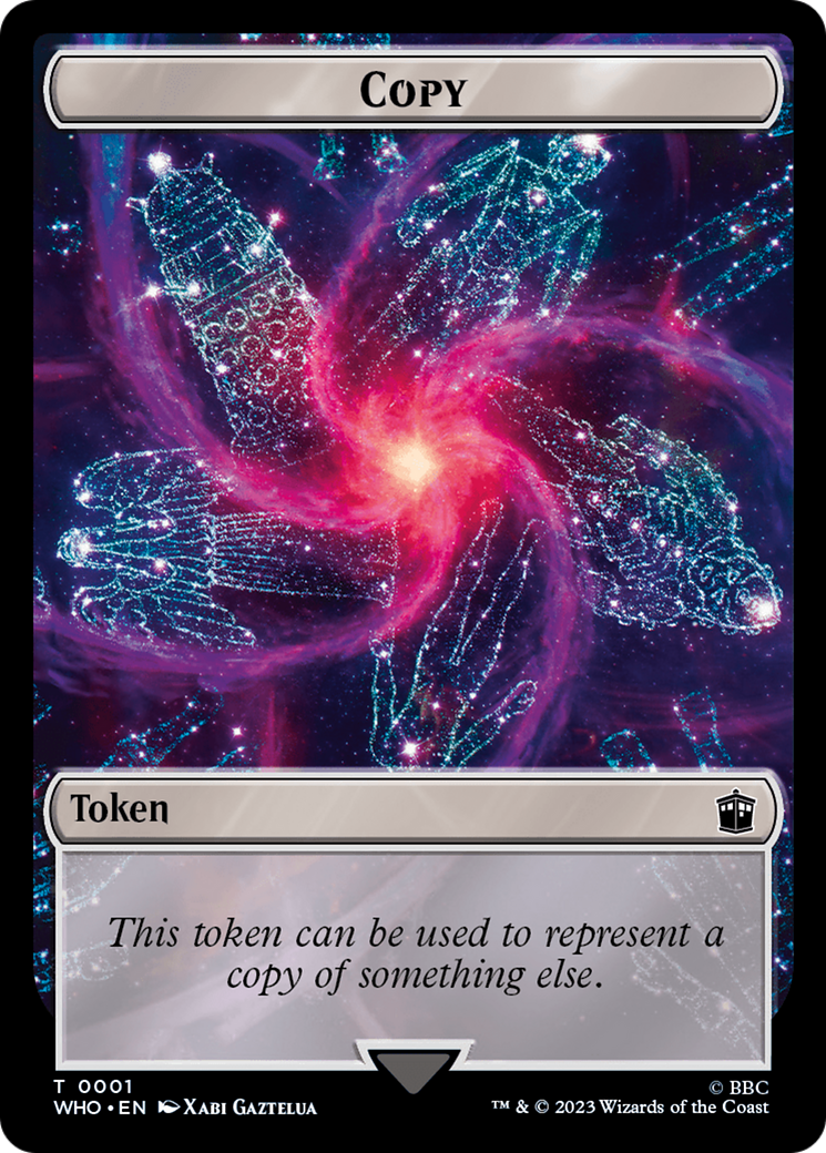 Copy // Beast Double-Sided Token [Doctor Who Tokens] - The Mythic Store | 24h Order Processing