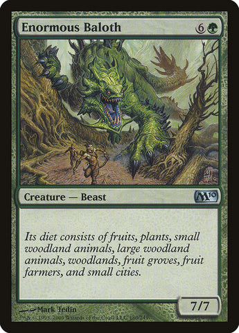 Enormous Baloth [Magic 2010] - The Mythic Store | 24h Order Processing