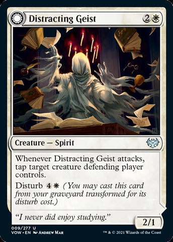 Distracting Geist // Clever Distraction [Innistrad: Crimson Vow] - The Mythic Store | 24h Order Processing