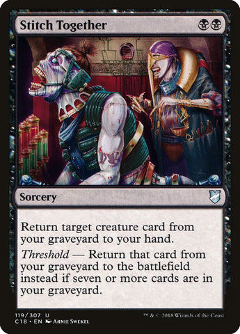 Stitch Together [Commander 2018] - The Mythic Store | 24h Order Processing