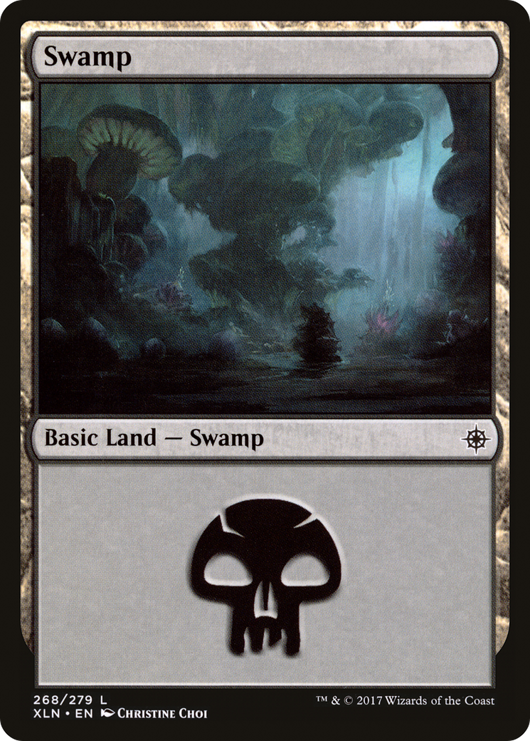 Swamp (268) [Ixalan] - The Mythic Store | 24h Order Processing