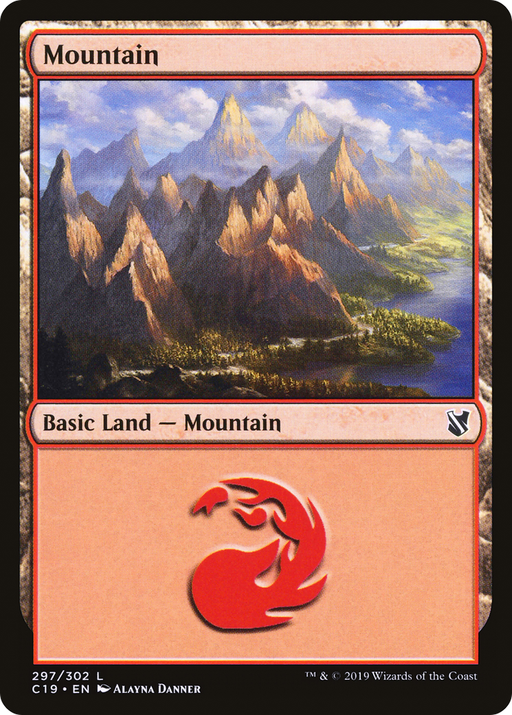 Mountain (297) [Commander 2019] - The Mythic Store | 24h Order Processing