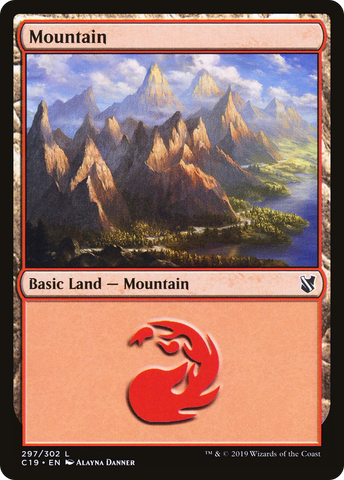Mountain (297) [Commander 2019] - The Mythic Store | 24h Order Processing