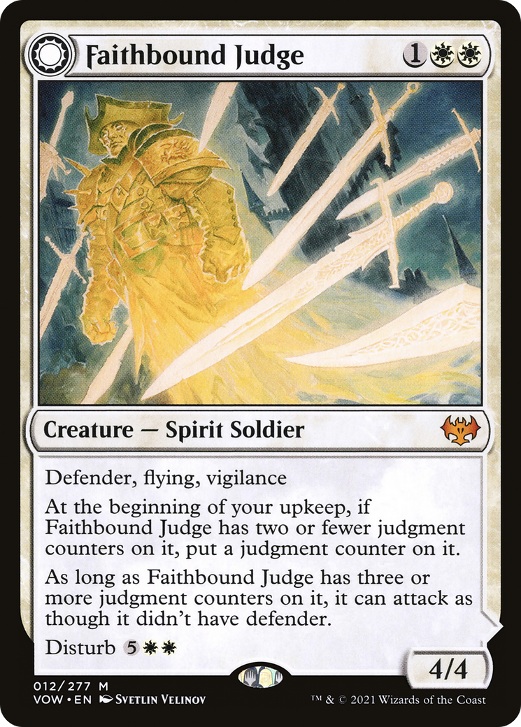 Faithbound Judge // Sinner's Judgment [Innistrad: Crimson Vow] - The Mythic Store | 24h Order Processing