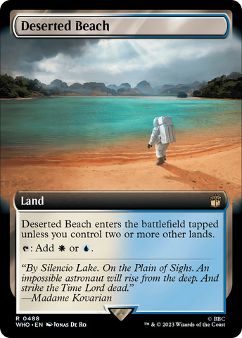 Deserted Beach (Extended Art) [Doctor Who] - The Mythic Store | 24h Order Processing