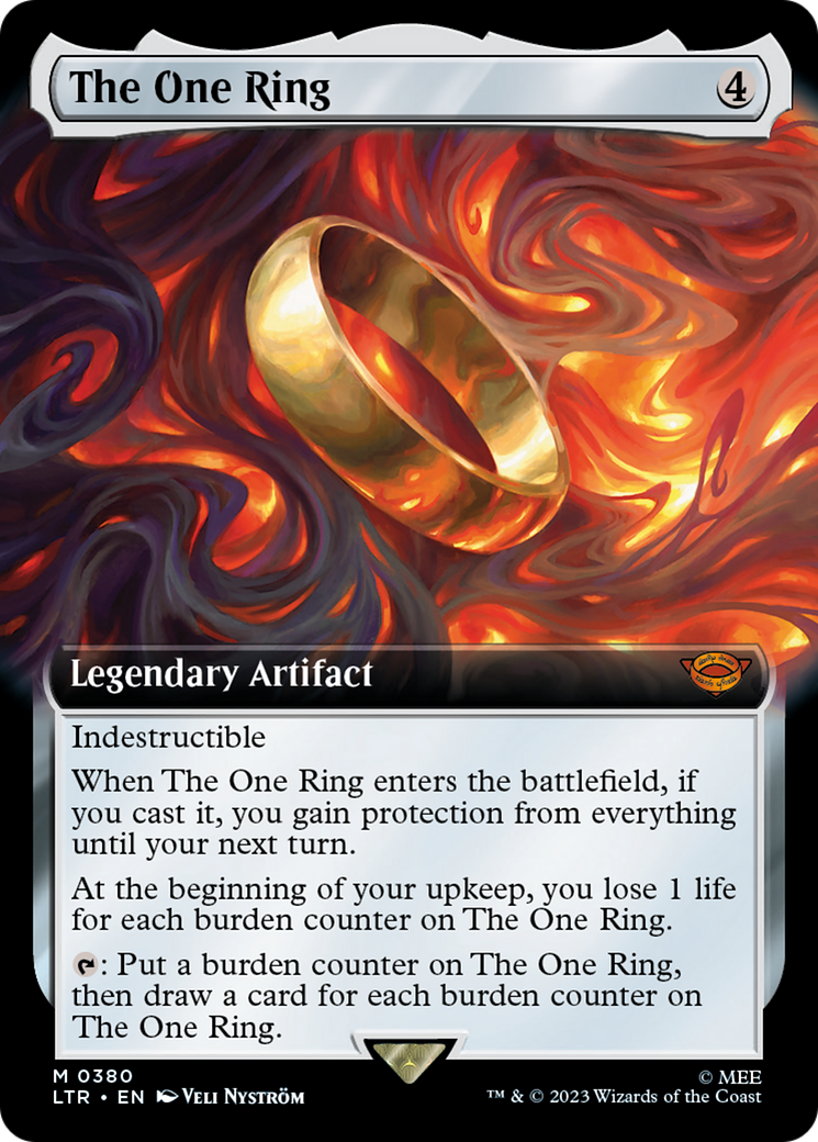 The One Ring (Extended Art) [The Lord of the Rings: Tales of Middle-Earth] - The Mythic Store | 24h Order Processing