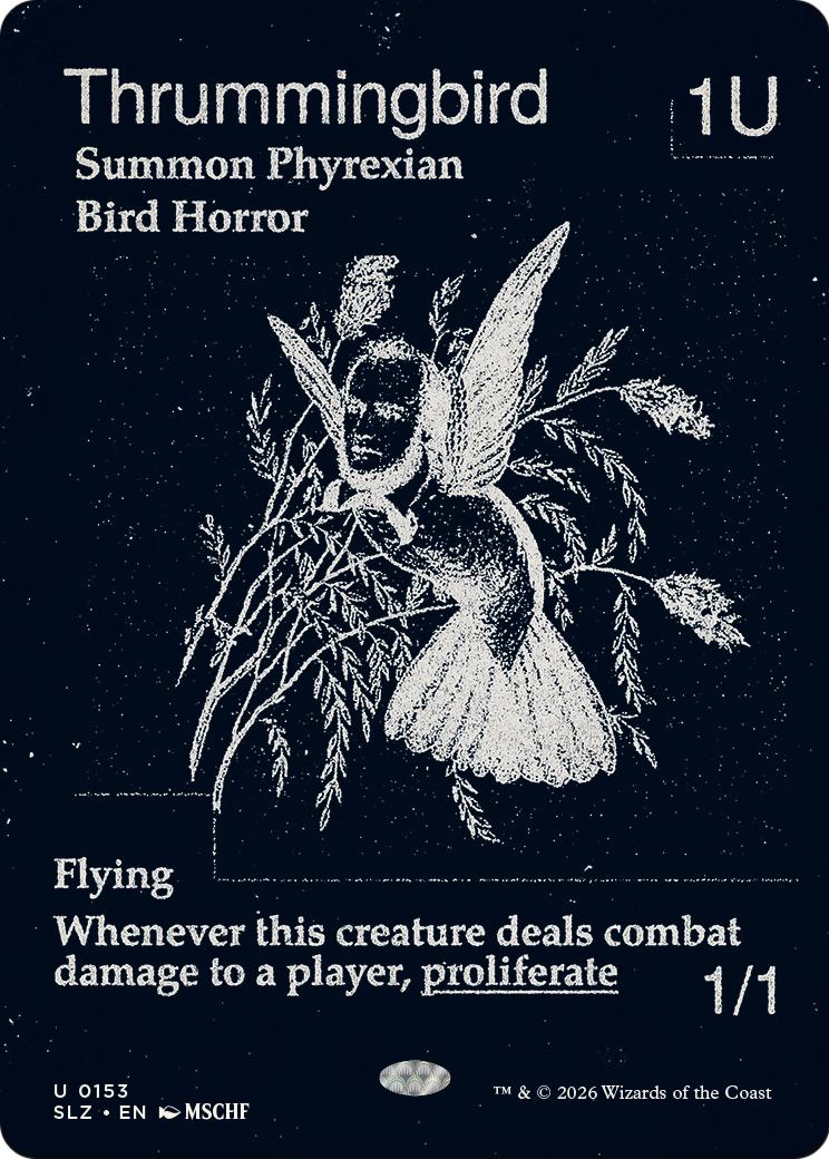 Thrummingbird (0153) [Secret Lair x MSCHF: The Zeta Set] - The Mythic Store | 24h Order Processing