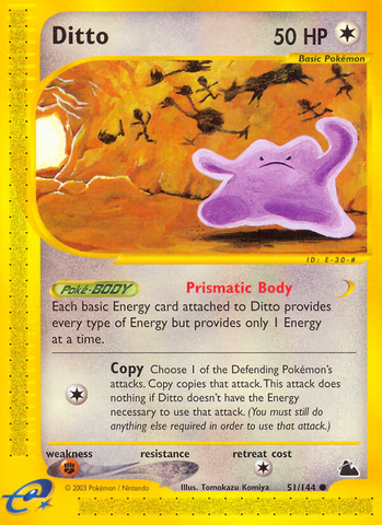 Ditto (51/144) [Skyridge] - The Mythic Store | 24h Order Processing