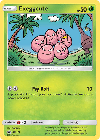 Exeggcute (SM119) [Sun & Moon: Black Star Promos] - The Mythic Store | 24h Order Processing