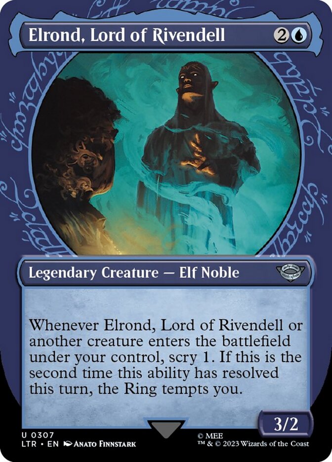 Elrond, Lord of Rivendell (Showcase Ring Frame) [The Lord of the Rings: Tales of Middle-Earth] - The Mythic Store | 24h Order Processing