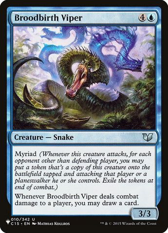 Broodbirth Viper [The List] - The Mythic Store | 24h Order Processing