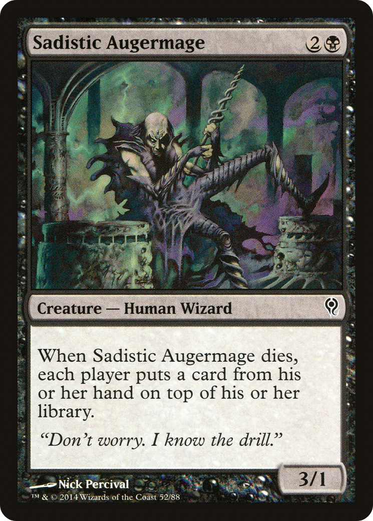 Sadistic Augermage [Duel Decks: Jace vs. Vraska] - The Mythic Store | 24h Order Processing