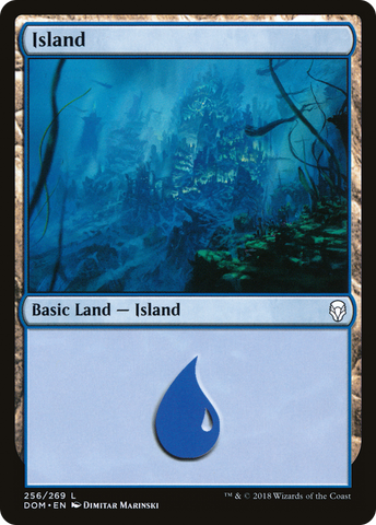 Island (256) [Dominaria] - The Mythic Store | 24h Order Processing