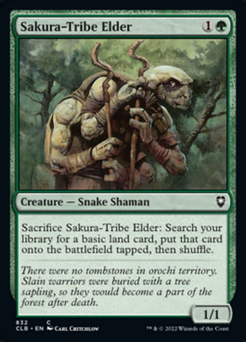 Sakura-Tribe Elder [Commander Legends: Battle for Baldur's Gate] - The Mythic Store | 24h Order Processing