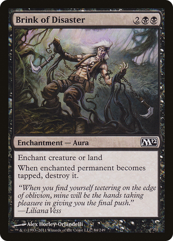 Brink of Disaster [Magic 2012] - The Mythic Store | 24h Order Processing