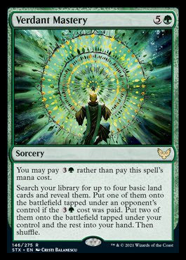 Verdant Mastery [Strixhaven: School of Mages] - The Mythic Store | 24h Order Processing
