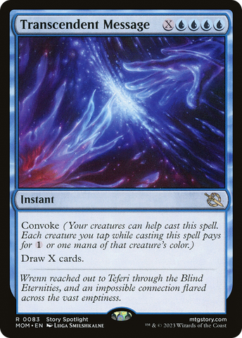 Transcendent Message [March of the Machine] - The Mythic Store | 24h Order Processing