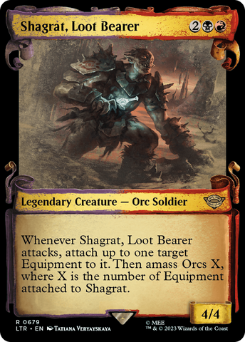 Shagrat, Loot Bearer [The Lord of the Rings: Tales of Middle-Earth Showcase Scrolls] - The Mythic Store | 24h Order Processing