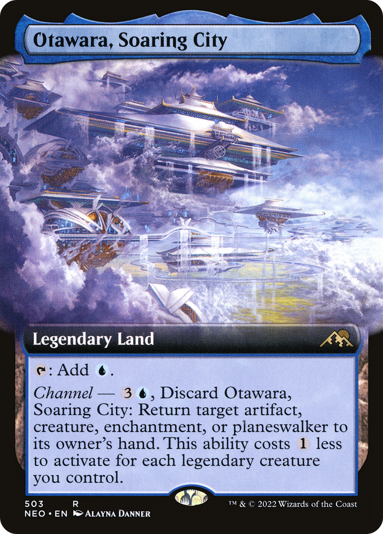 Otawara, Soaring City (Extended Art) [Kamigawa: Neon Dynasty] - The Mythic Store | 24h Order Processing