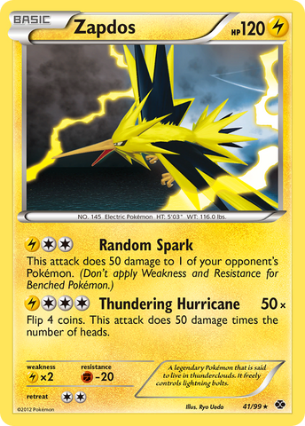 Zapdos (41/99) [Black & White: Next Destinies] - The Mythic Store | 24h Order Processing