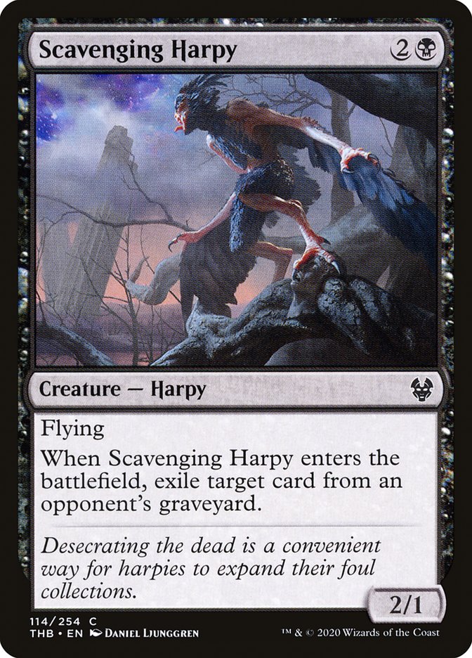 Scavenging Harpy [Theros Beyond Death] - The Mythic Store | 24h Order Processing