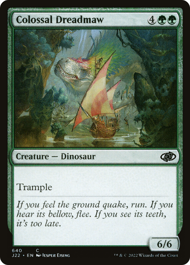 Colossal Dreadmaw [Jumpstart 2022] - The Mythic Store | 24h Order Processing