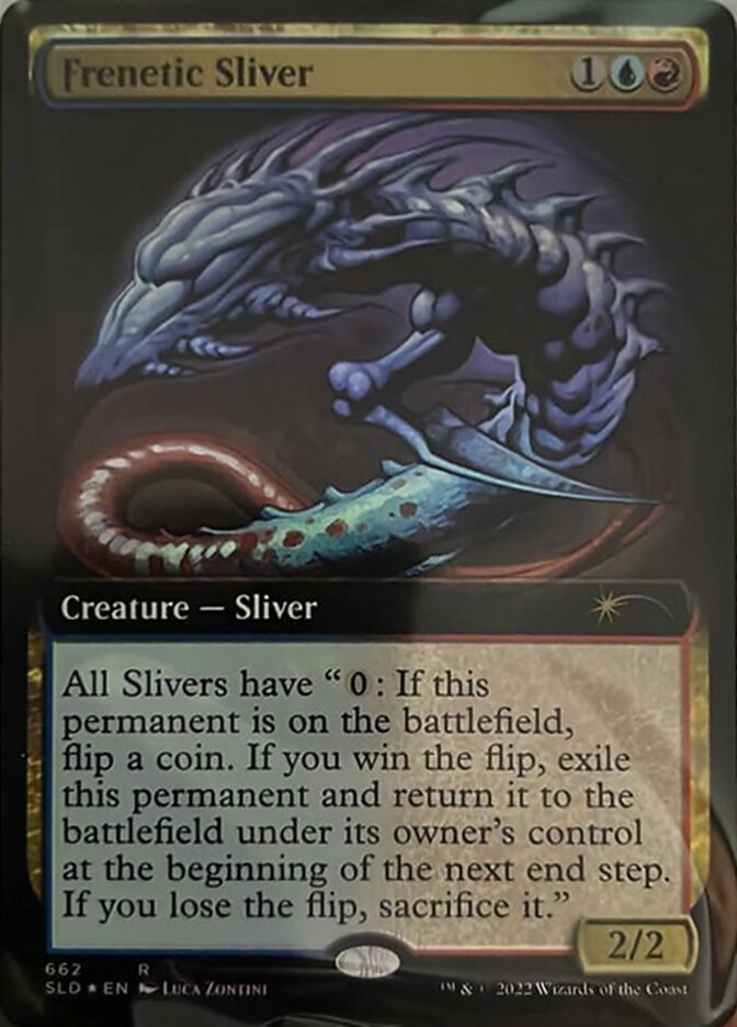 Frenetic Sliver (Extended Art) [Secret Lair Drop Promos] - The Mythic Store | 24h Order Processing