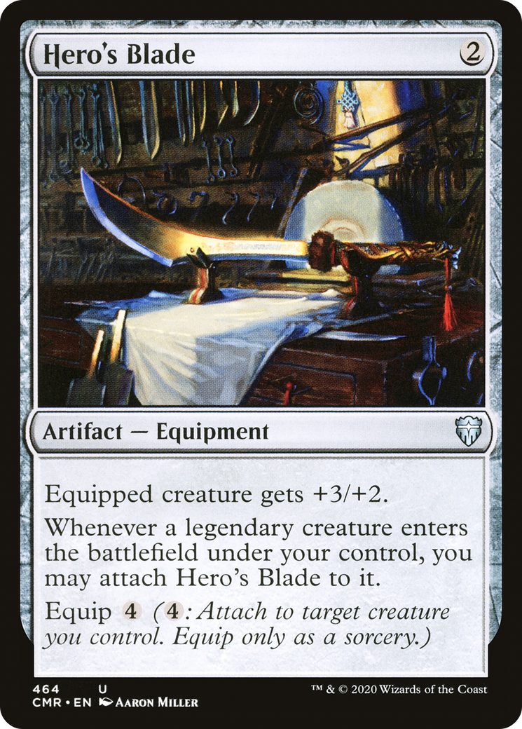 Hero's Blade (464) [Commander Legends] - The Mythic Store | 24h Order Processing